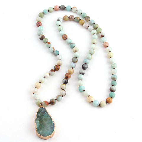 108 powder crystal bracelets, necklace lotus pendant bracelet Buddha bead necklace m3331299
