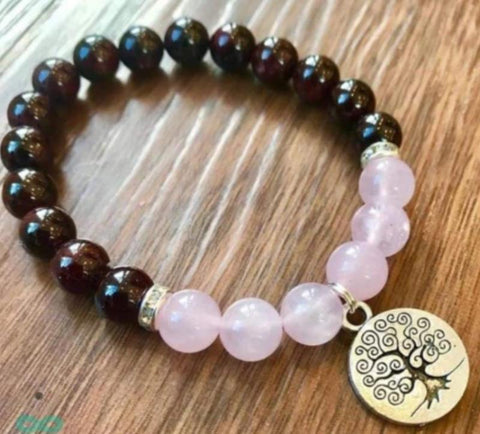 108 powder crystal bracelets, necklace lotus pendant bracelet Buddha bead necklace m3331299