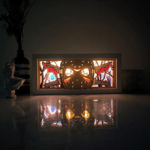 ONE PIECE Dragon Ball Hokage Paper Carving Lamp Photo Frame