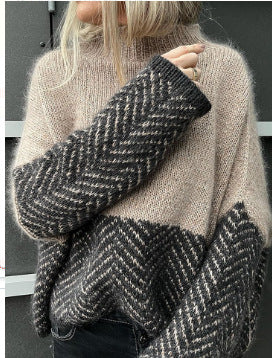 Christmas abstract print casual cape jacket cardigan m301686