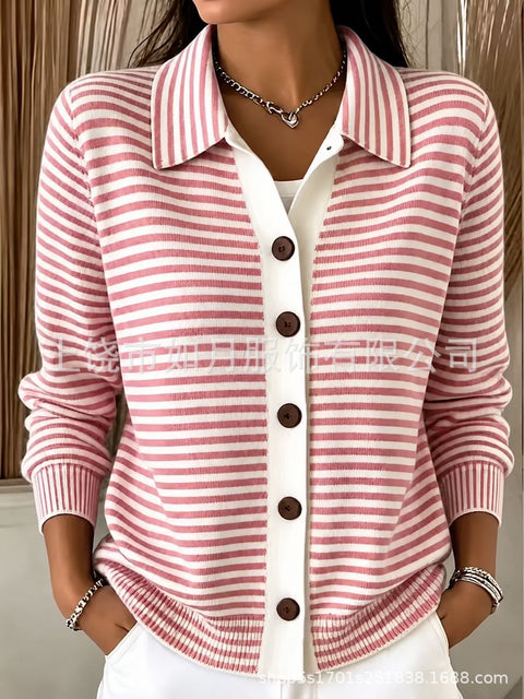 3D digital printing fashion casual temperament women's early autumn top FF303271