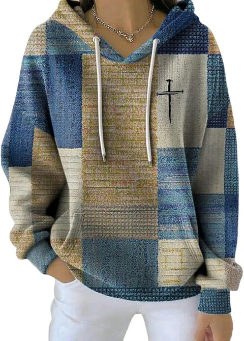 Ladies hooded sweater m302225