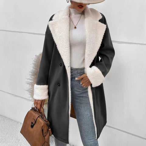 Women's temperament Casual commuter woolen jacket Women's m302108