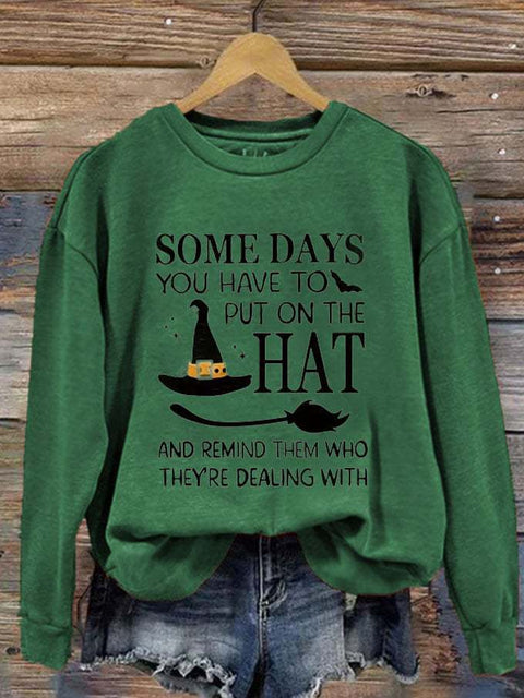 Halloween printed crew neck pullover sweater foreign trade women's clothing m301629