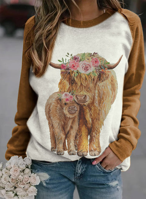 Shoulder long-sleeved women's sweater casual pullover m301750