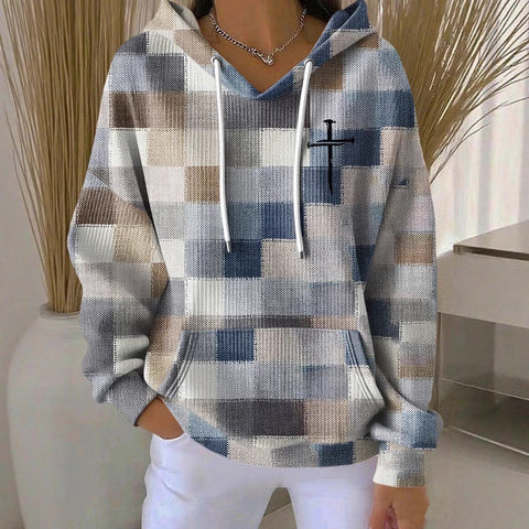 Ladies hooded sweater m302225