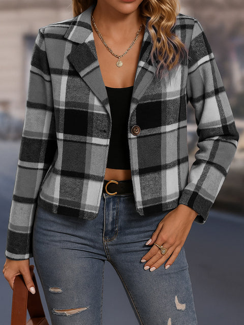 Autumn and winter jacket jacket women's casual temperament women's clothing m302100