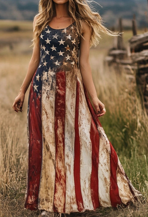 Women's trendy brand loose floral element casual dress m302069