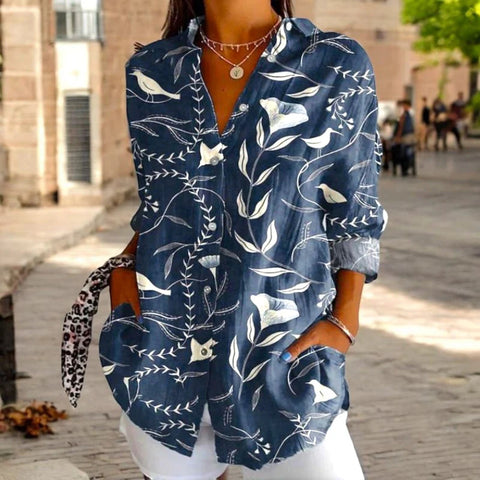Summer long-sleeved shirt printing pattern printing 3D shirt m302464