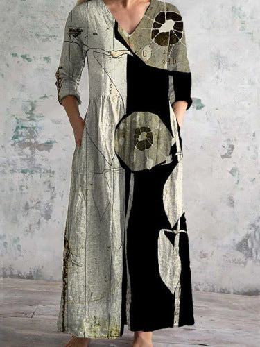 Loose dress women m301073