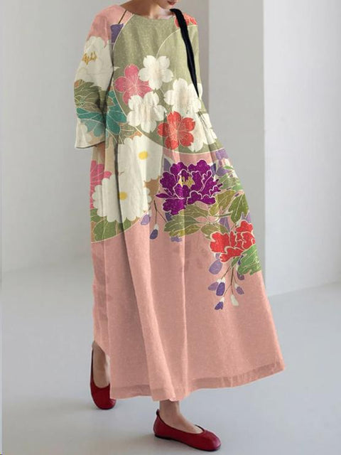 Crew neck sweet women's dress new dress m301069