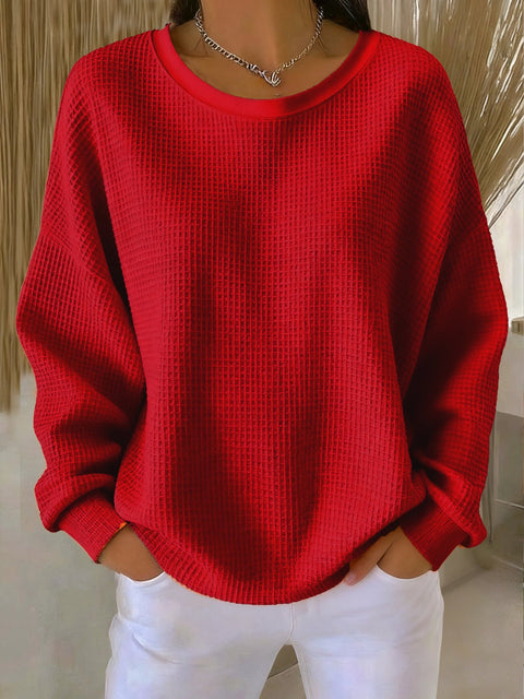 New loose casual autumn and winter long-sleeved crew neck sweater m302234
