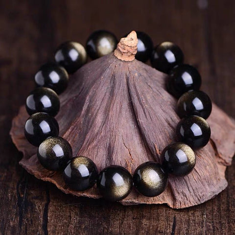 Obsidian Xiao Bracelet Obsidian Bracelet Year of the Dragon Birthday Year Bracelet m3331284