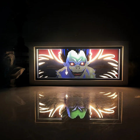 Naruto anime Pain Paper Carving Lamp Photo Frame